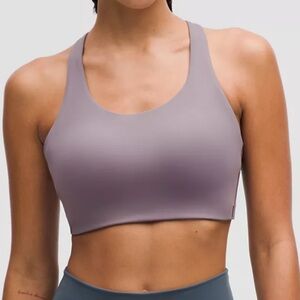 Lululemon energy bra high support set of 2. 36DD. Purple NWT. Blue NWOT